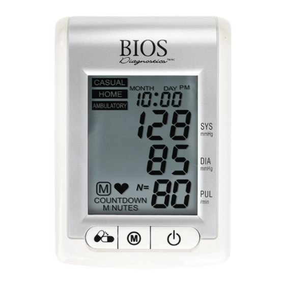 BIOS Diagnostics BD280 Instruction Manual