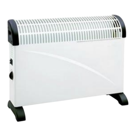 SANNOVER CHAUFFAGE FRANCAIS ATINA 2000 W User Manual