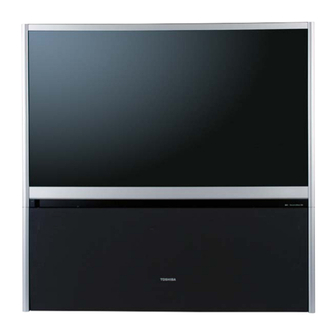 Toshiba 57H84 - 57" Rear Projection TV Mode D'emploi