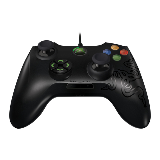 Razer ONZA Master Manual