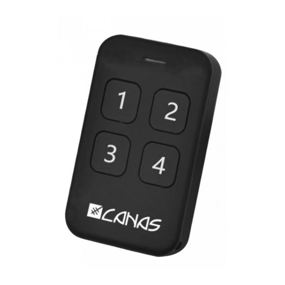 User Manuals: Canas UFR2 Universal Remote Control