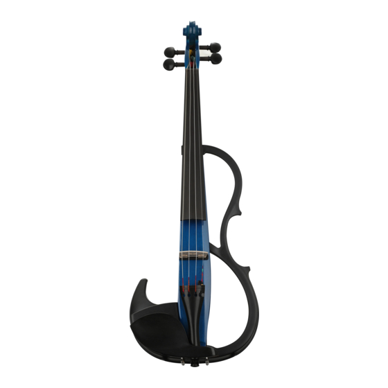 User Manuals: Yamaha Silent Violin SV-200 Instrument