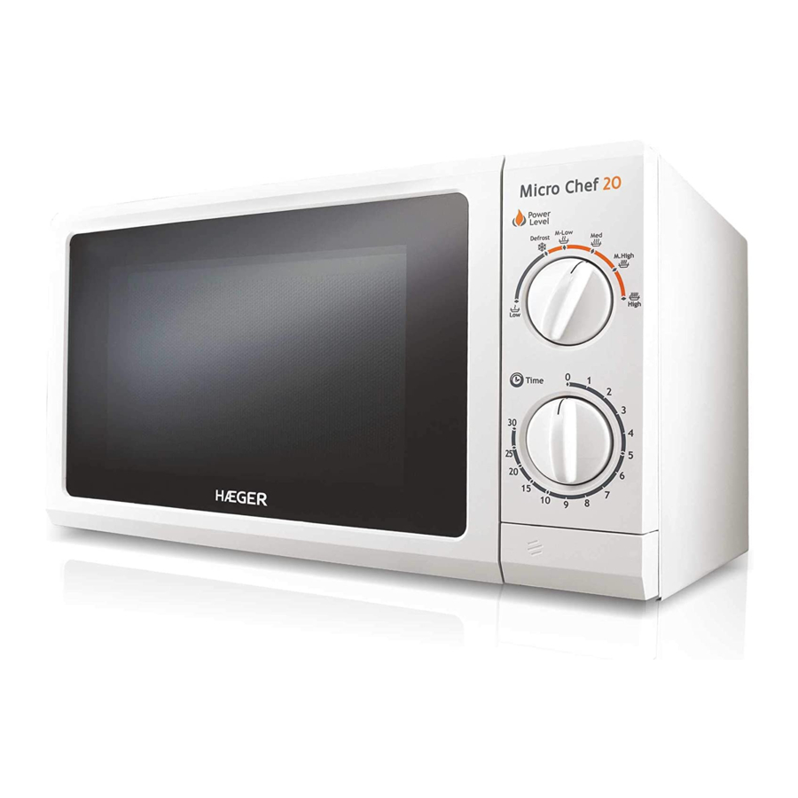 HAEGER Micro Chef 20 Instruction Manual