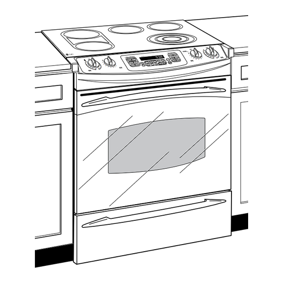 GE Profile JS968 Dimensions And Installation Information