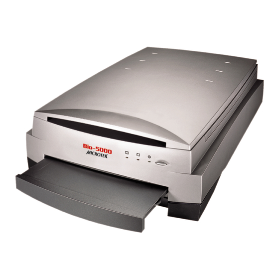 serva BIO-5000 Plus VIS Gel Scanner Manuals
