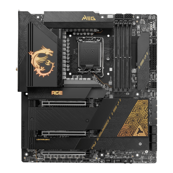MSI MEG Z790 GODLIKE User Manual