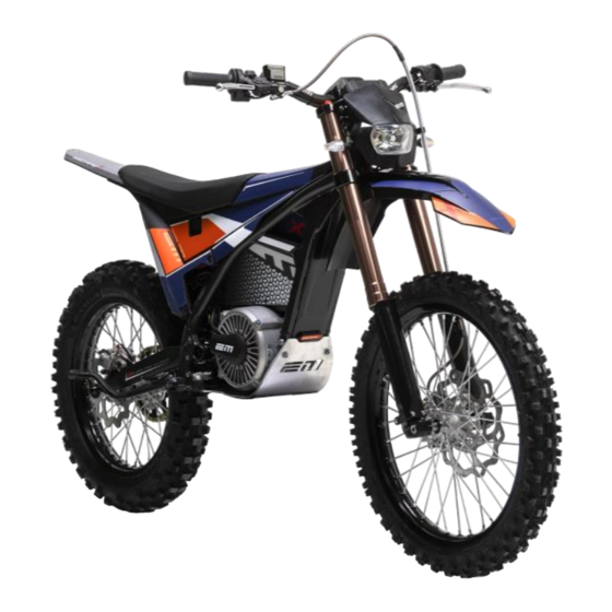 ELECTRIC MOTION ESCAPE X RANGE Manuals