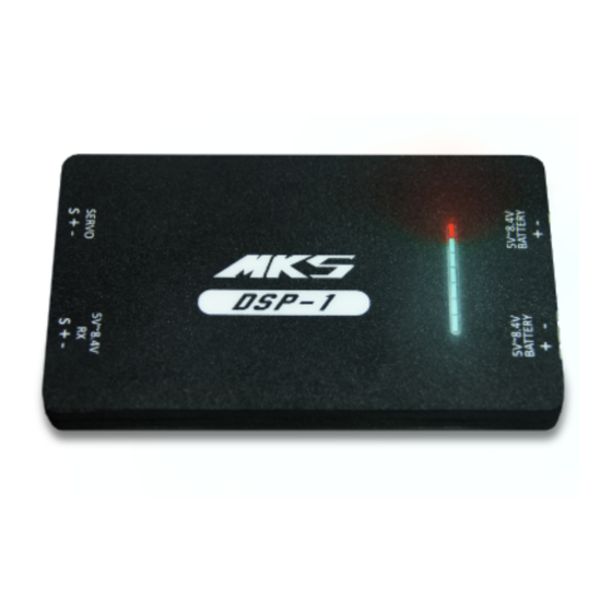 MKS DSP-1 Operation Manual