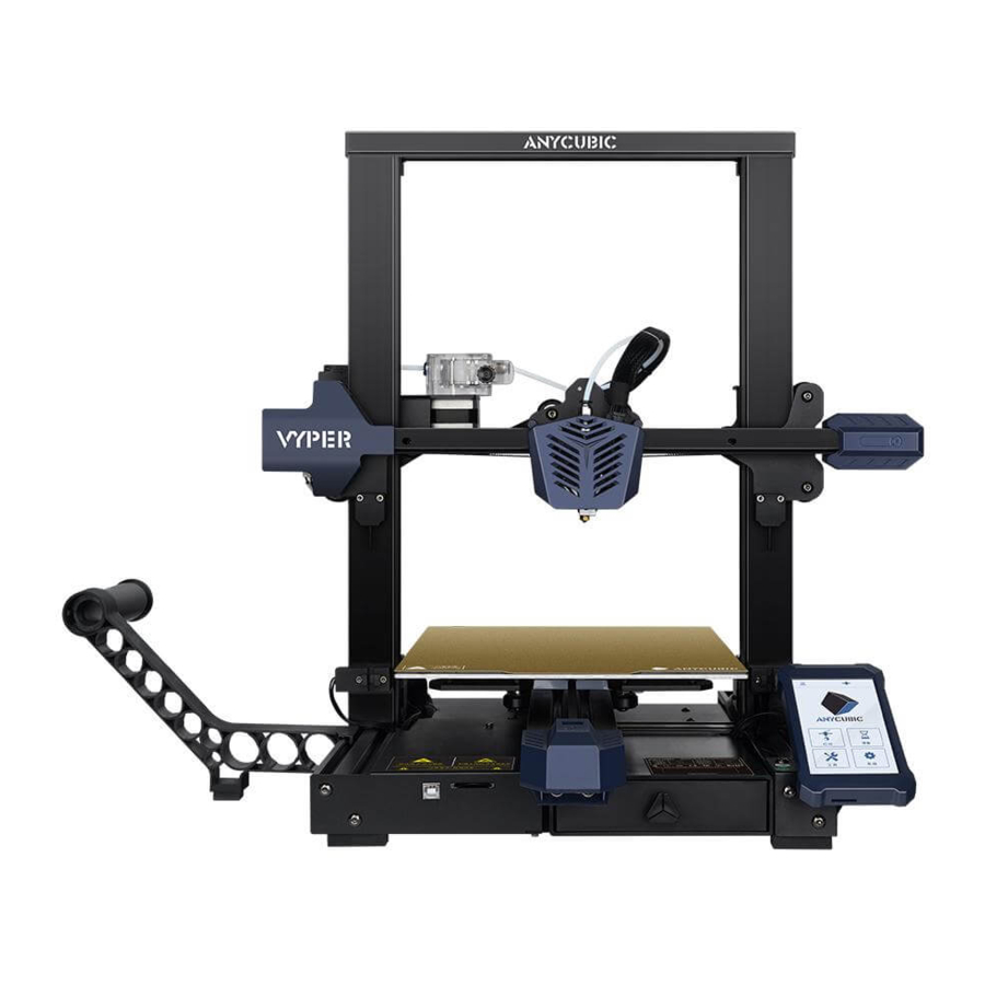 ANYCUBIC VYPER, Kobra 2 Max - 3D Printer Manual