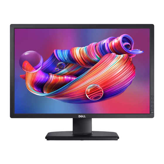 Dell U2412M Product Dimensions