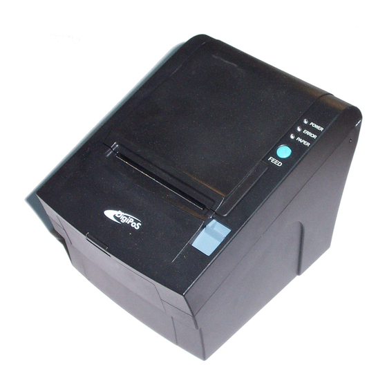 User Manuals: DigiPos DS-800 Thermal Receipt Printer