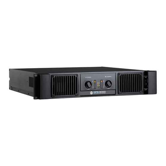 RCF DPS3000 User Manual