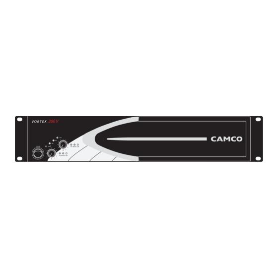 Camco Vortex 6 User Manual