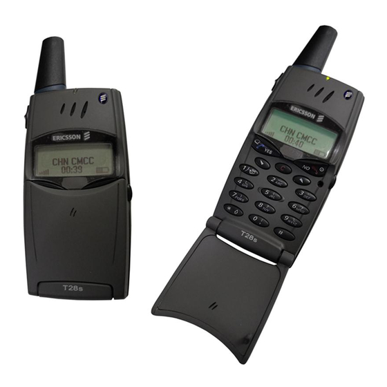 Ericsson T28 World User Manual