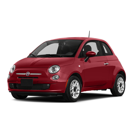 Fiat 500 ABARTH Owner's Manual