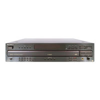 Sony CDP-CA9ES - 5 Disc Cd Changer Operating Instructions Manual