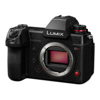 Panasonic Lumix S1H Operating Instructions Manual