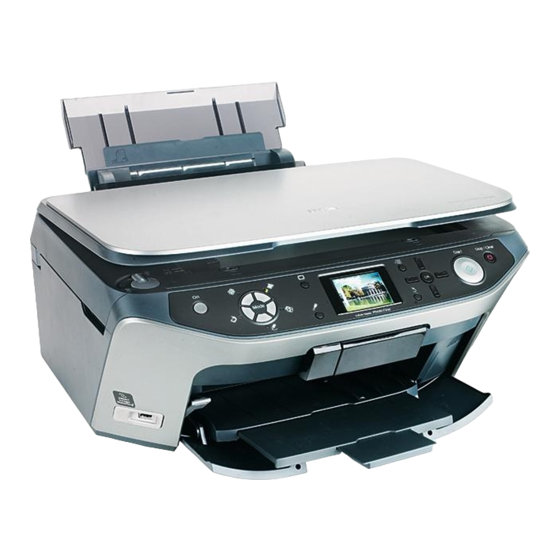 Epson Stylus Photo RX650 Series Quick Start Manual
