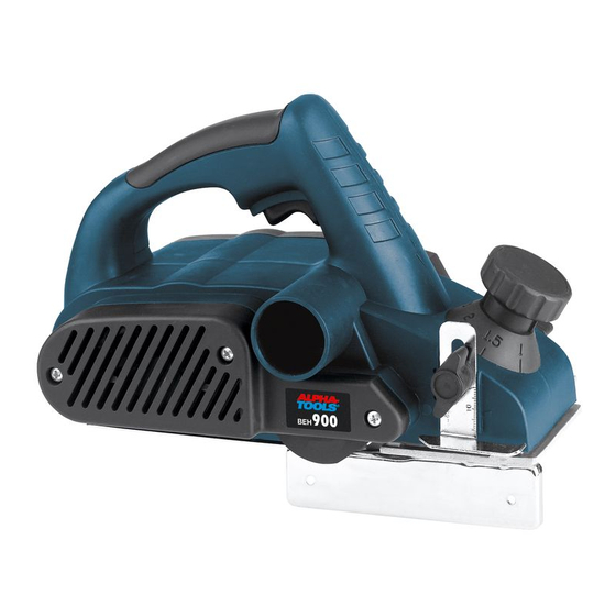 Alpha tools BEH 900 Operating Instructions Manual