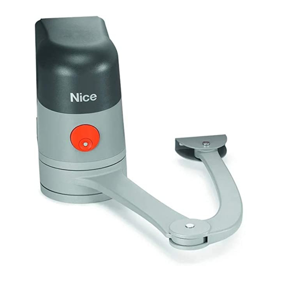 Nice Maestro200 Instructions And Warnings For Installation And Use