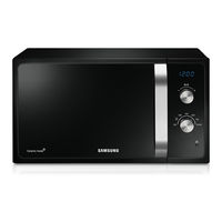 Samsung MG23F3C2E series Owner's Instructions & Cooking Manual