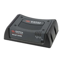 Sierra Wireless AirLink GX Series Hardware User's Manual