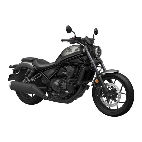Honda CMX1100L 2021 Service Manual