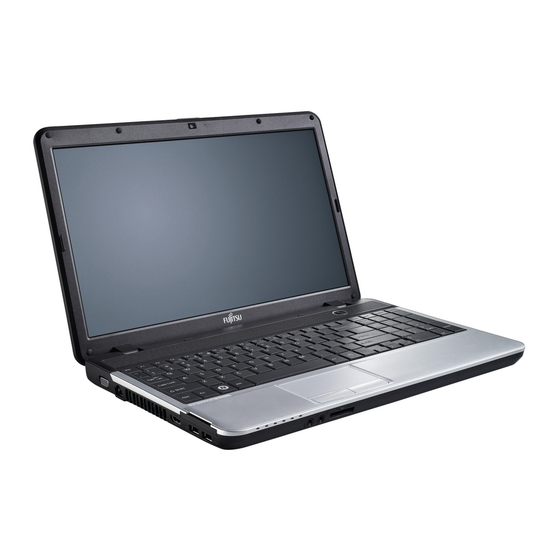 Fujitsu LIFEBOOK A531 Quick Start Manual