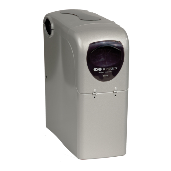 Kinetico 2020c Installation Instructions Manual