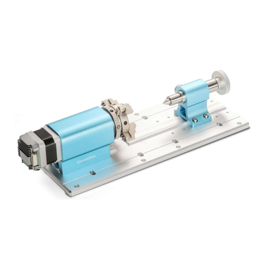 SainSmart Genmitsu - Rotary Module for PROVer XL 4030 V1/PROVer XL 6050 PLUS Manual