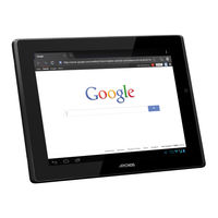 Archos 9.7 xenon Manual
