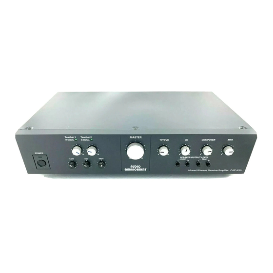 Audio enhancement CAE-20W Instruction Manual