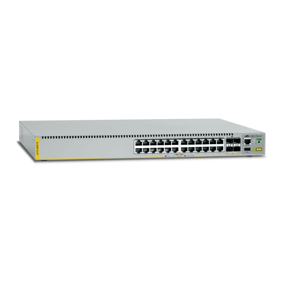 Allied Telesis AT-x510-28GTX Installation Manual