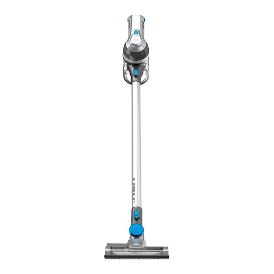 User Manuals: Vax VX58 Handstick Vacuum Cleaner