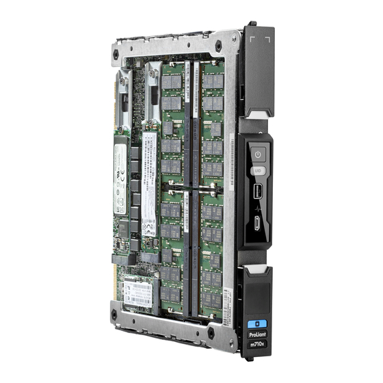 Hewlett Packard Enterprise ProLiant m510 User Manual