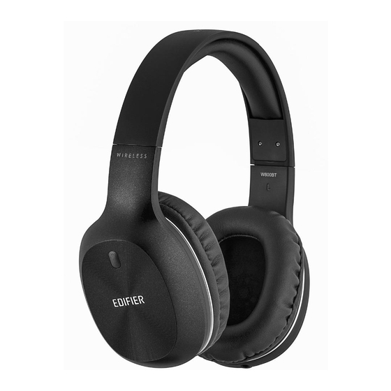 EDIFIER W800BT Manual