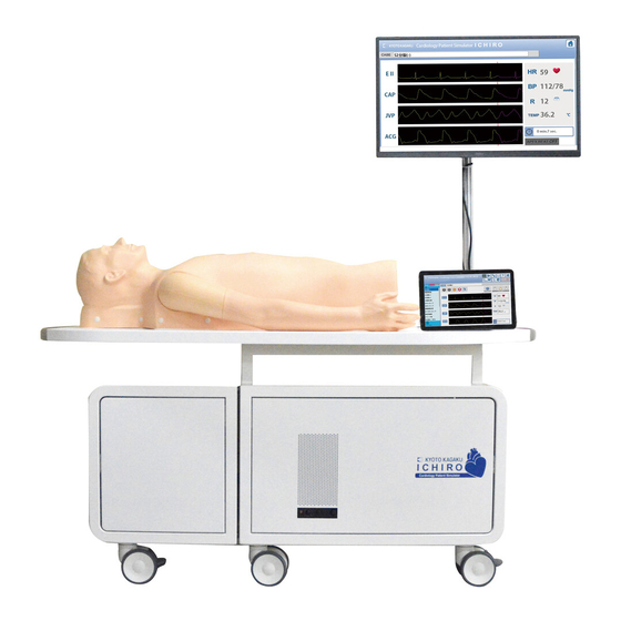 User Manuals: Kyoto Kagaku MW10 Patient Simulator
