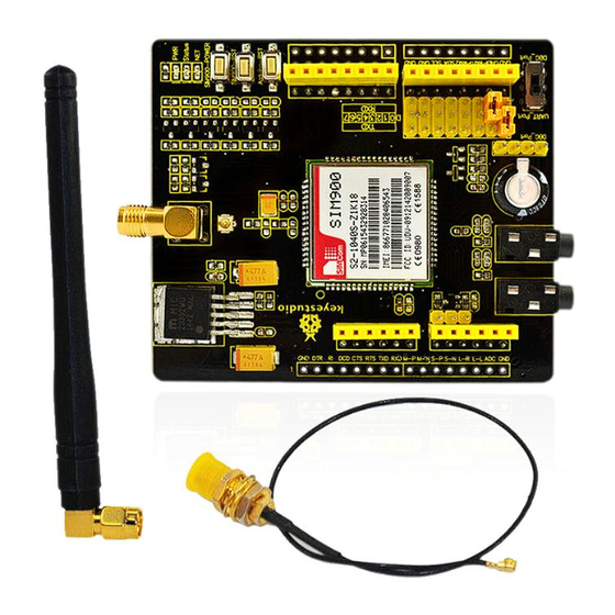 Keyestudio SIM900 Manual