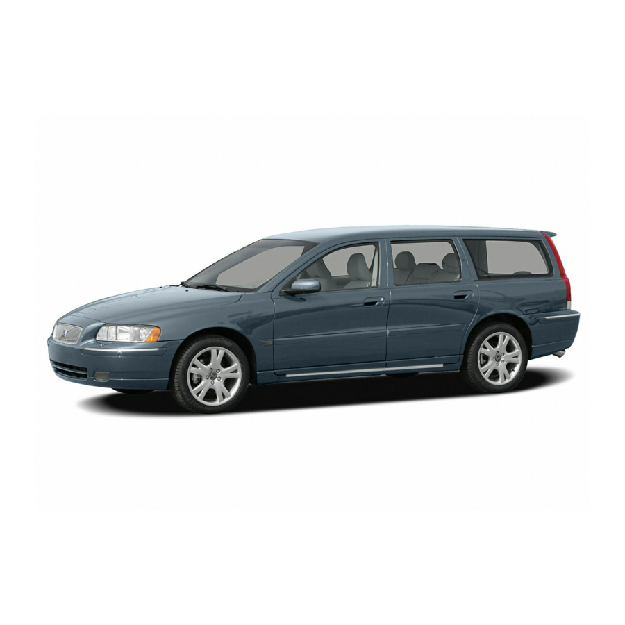Volvo XC70 Owner's Manual