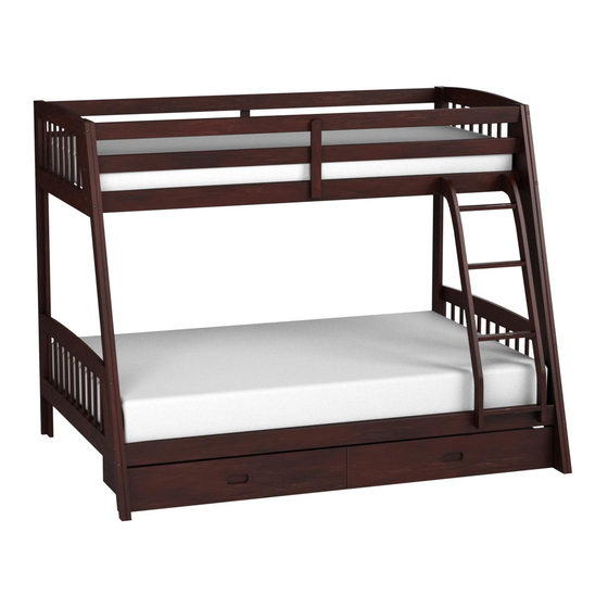 Hillsdale Furniture ROCKDALE BUNK BED Quick Manual