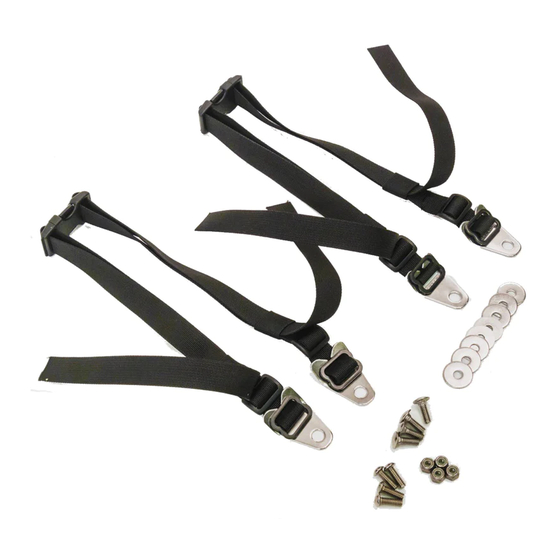 Giant Loop ANCHOR STRAP KIT Quick Start Manual