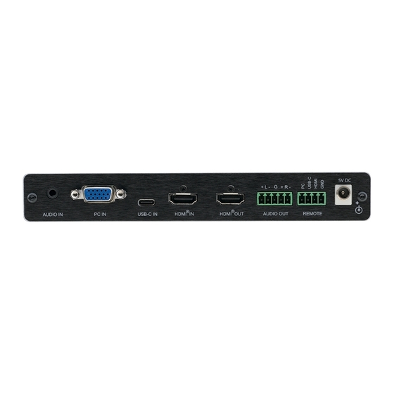 Kramer VP-426C Quick Start Manual