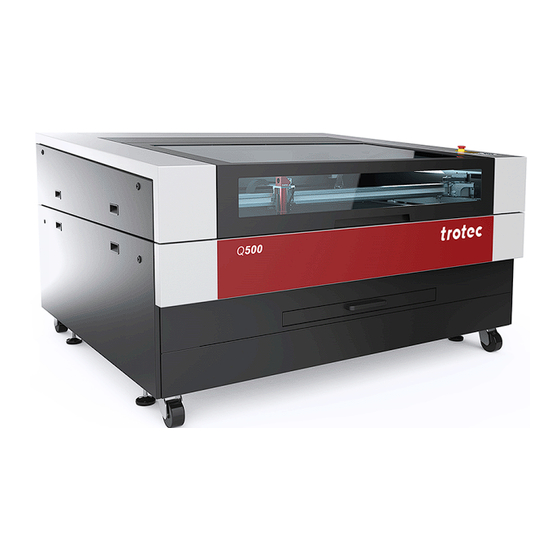 Trotec Q500 Operating Manual