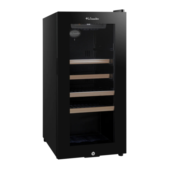 La Sommeliere LS38BLACK Instructions Manual