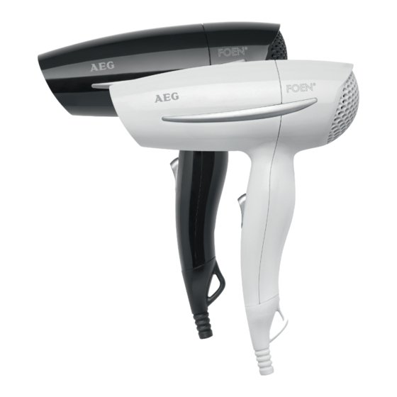 AEG FOEN HT 5643 Instruction Manual