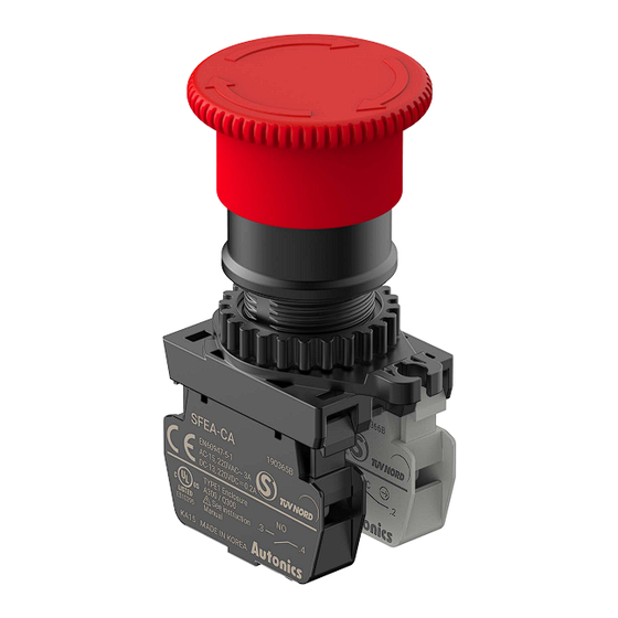 Autonics SF2ER Series Product Manual