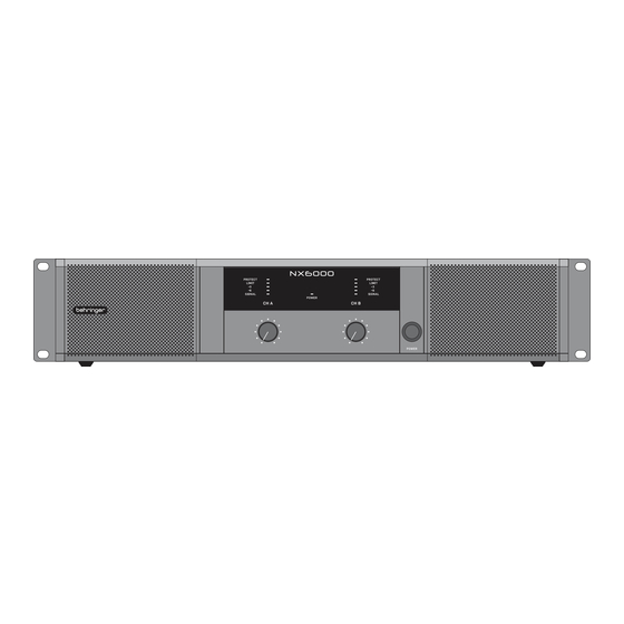 Behringer NX Series Manuals