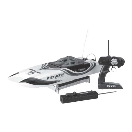 ProBoat Blackjack 26 Instruction Manual