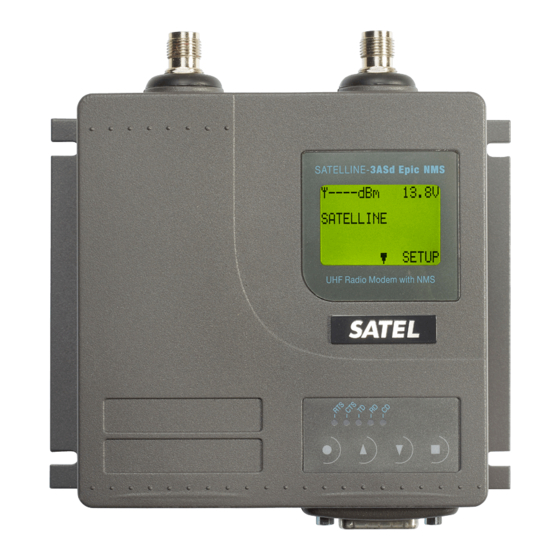 Satel SATELLINE-3ASd Epic Pro 35W User Manual