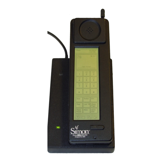 IBM Simon User Manual